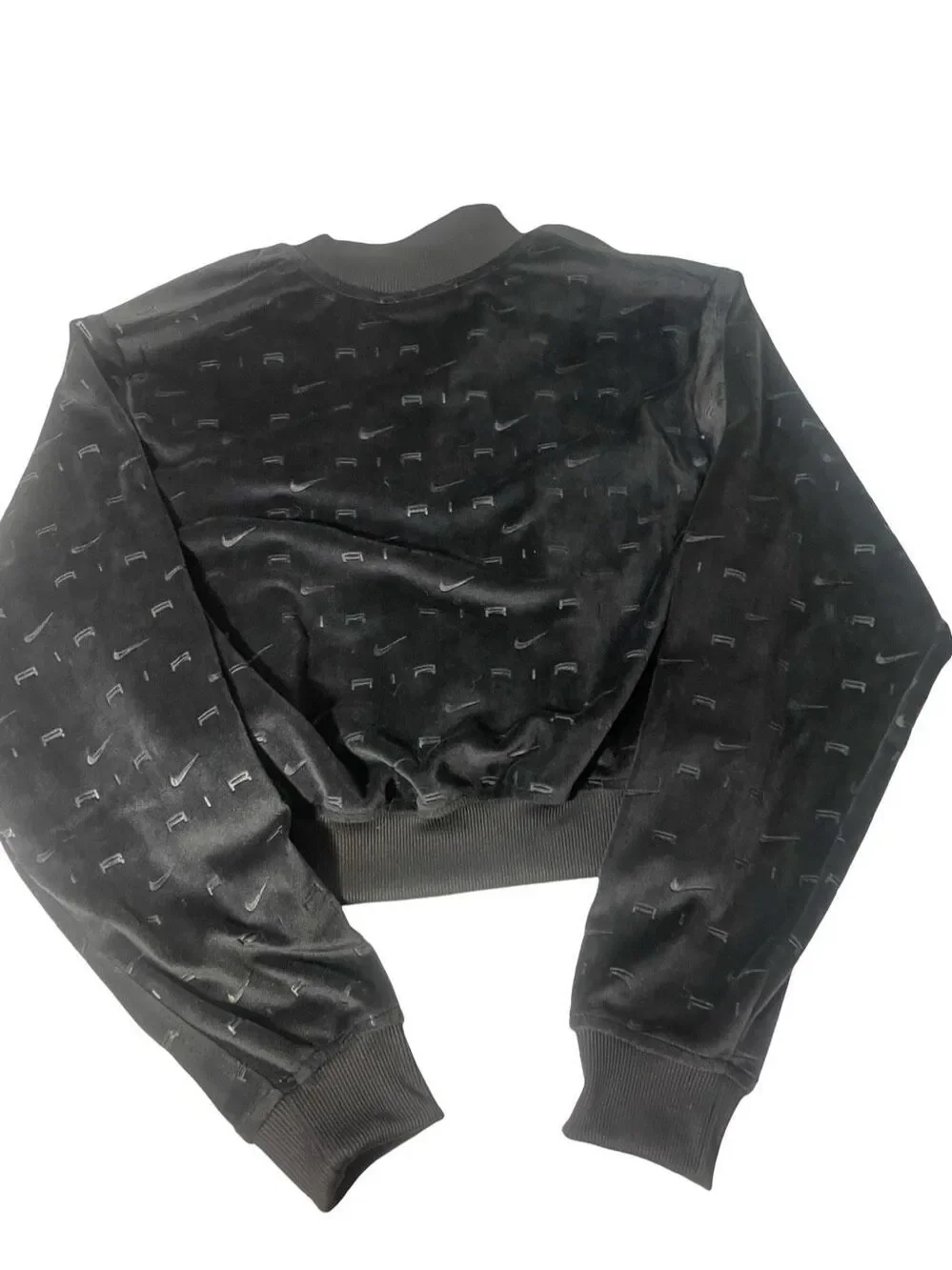 Nike Air Velour Zip Cropped Jacket